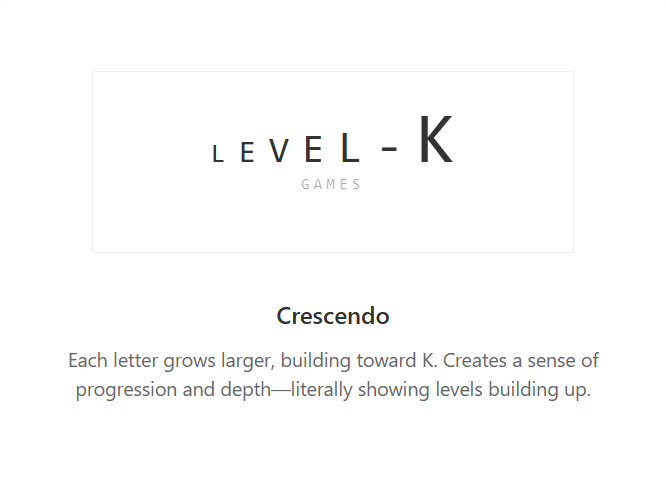 Crescendo motif