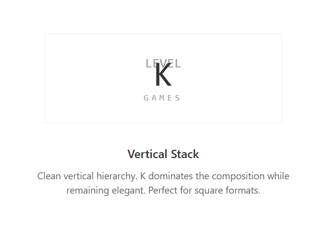 Vertical stack motif